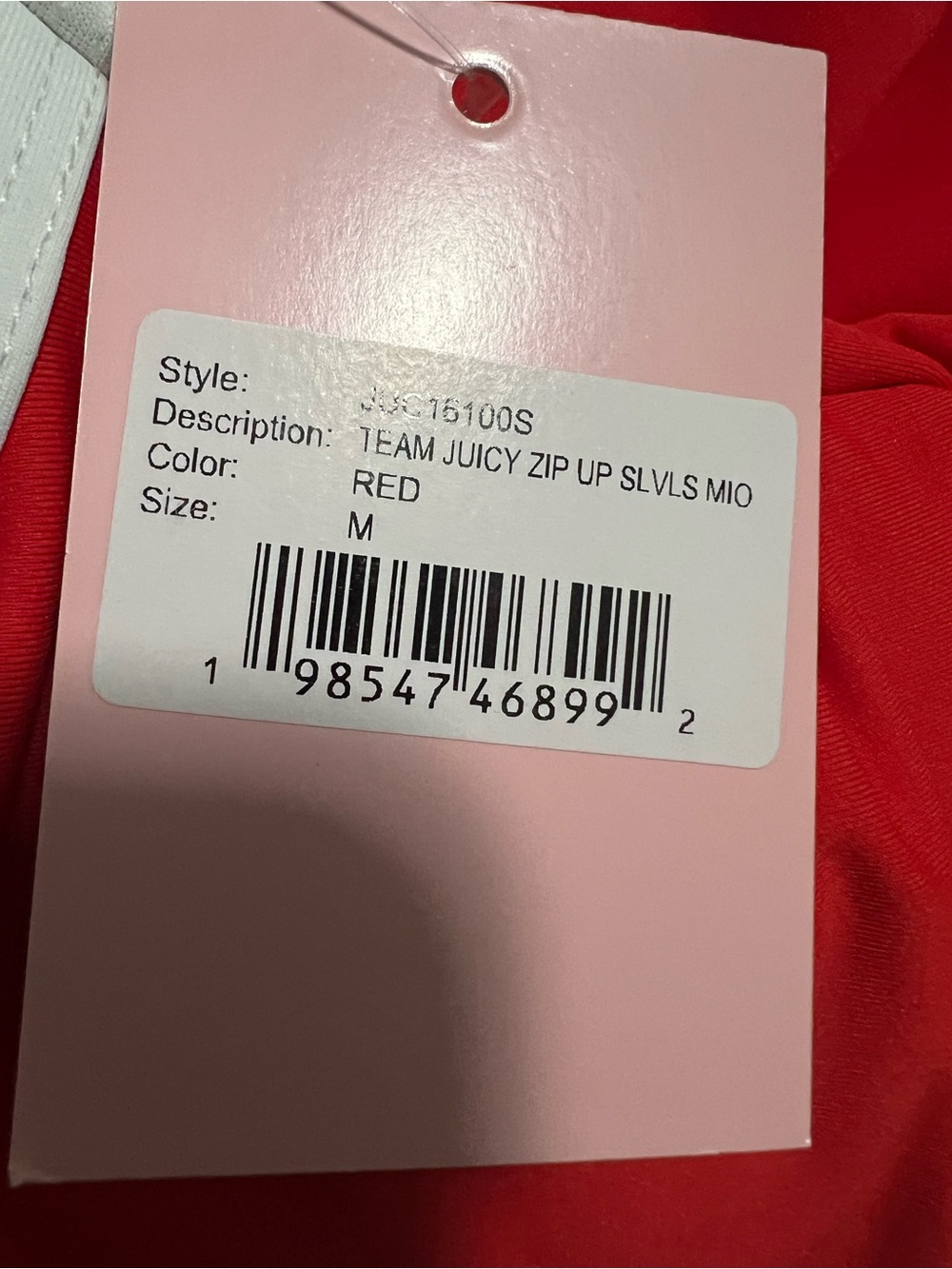 Juicy Couture One Piece Swimsuit Red Cherry Design Medium - Picture 7 of 7